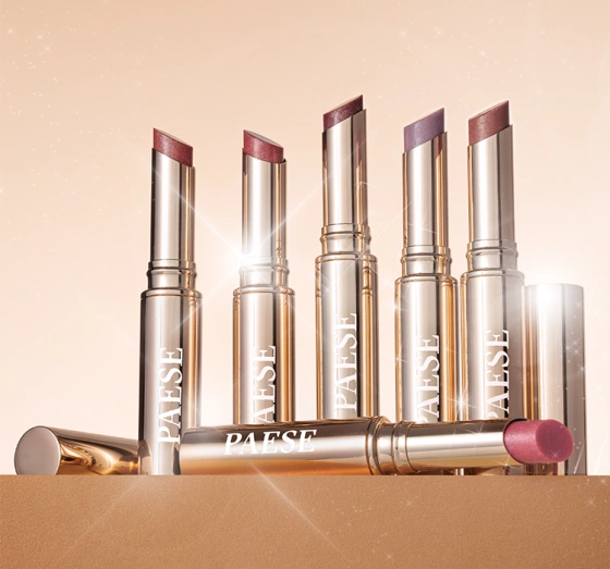 Paese GlowyPop Feuchtigkeitsspendender 3-in-1 Lippenstift 505 Chocolate Swirl 2,2 g