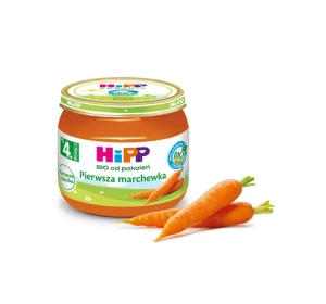 HIPP Bio Gemüsemenü nach dem 4. Monat – Erste Karotte 80g