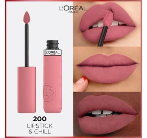 L'Oréal Paris Infaillible Matte Resistance Mattierender Lippenstift 200 Lipstick&Chill 5ml