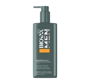 Biovax Men Strong Hair Scalp Detox Anti-Schuppen stärkendes 2in1 Shampoo 200 ml
