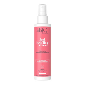 BeBio Feel Your Beauty Vibes – natürliches, strahlkraftverleihendes Gesichtswasser als Sprühflakon, 150 ml