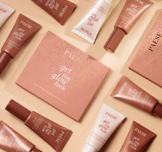 Paese Get The Glow Look Leuchtendes Make-up-Fluid für das Gesicht 0N Neutral Beige 30ml 