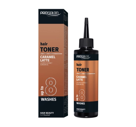 Kliknij na zdjęcie, aby je powiększyć Prosalon Professional Hair Toner Gel-Haartoner Caramel Latte 125 ml