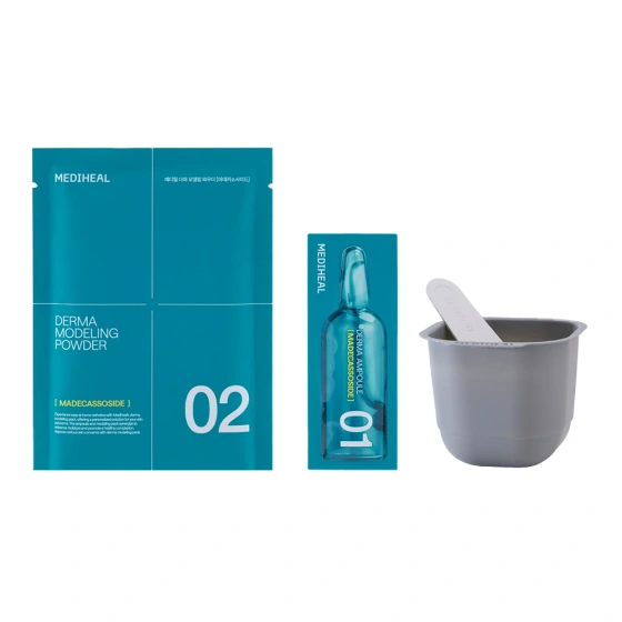 Mediheal Derma Modeling Pack Madecassoside Blemish Gesichtspflegeset Algenmaske + Serum