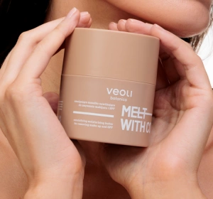 Veoli Botanica Melt With Comfort Emulgierender Make-up-Entfernungsbalsam für trockene Haut 40 g