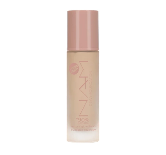 NAM Dewy Foundation flüssige Grundierung 05W Warm Beige 30ml