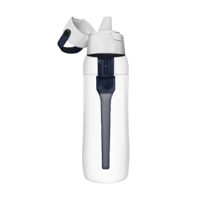 Dafi Solid Filterflasche mit Aktivkohlefilter 0,7 l schwarz
