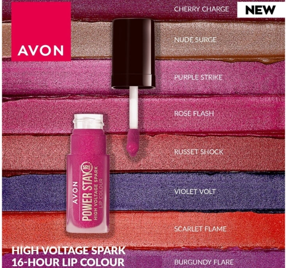 AVON POWER STAY FLÜSSIGER LIPPENSTIFT NUDE SURGE 7ML