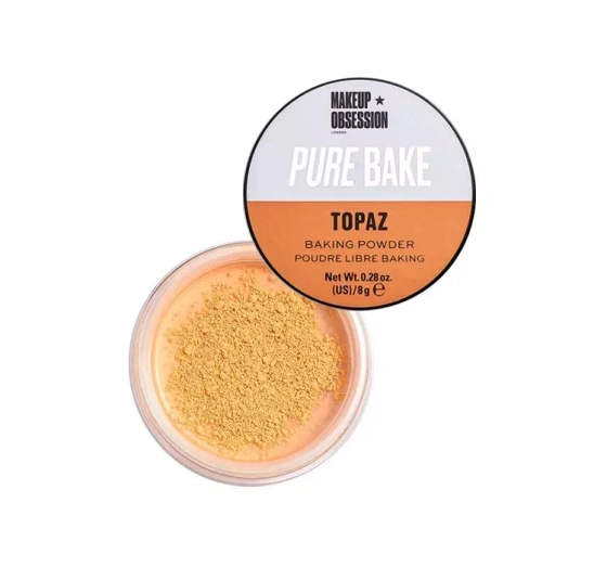 Kliknij na zdjęcie, aby je powiększyć MAKEUP OBSESSION PURE BAKE LOSES FIXIERPUDER TOPAZ 8G