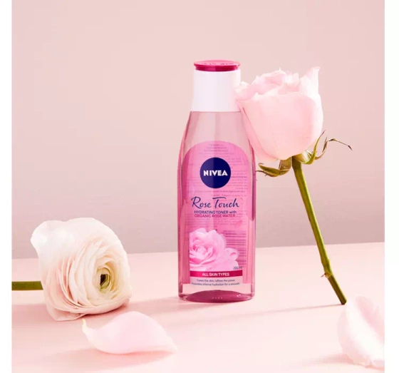 NIVEA ROSE TOUCH FEUCHTIGKEITSSPENDENDES GESICHTSWASSER 200ML