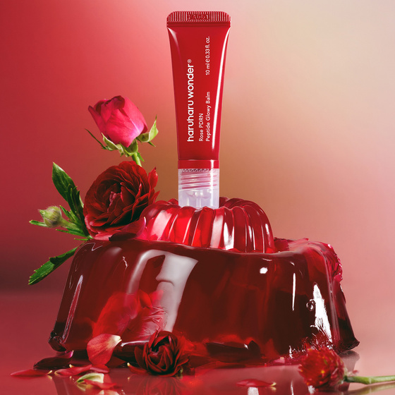 Kliknij na zdjęcie, aby je powiększyć Haruharu Wonder Rose PDRN Peptide Glowy Balm – feuchtigkeitsspendender Lippenbalsam mit Peptiden und PDRN aus Rosenblüten, 10 ml