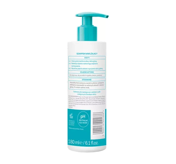 OILLAN DERM+ FEUCHTIGKEITSSHAMPOO FÜR TROCKENE UND ATOPISCHE HAUT 180ML