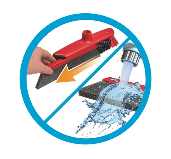 Vileda Duactiva Besen mit Schwammeinsatz ohne Stiel 1 Stück