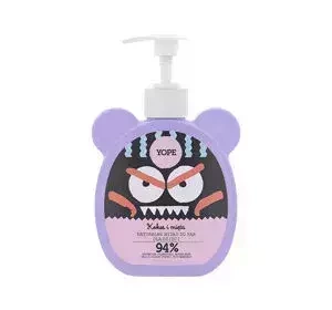 YOPE NATÜRLICHE FLÜSSIGSEIFE FÜR KINDER KOKOS MINZE 400 ML