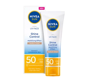 NIVEA SUN SHINE CONTROL MATTIERENDE GESICHTSCREME SPF 50 50ML