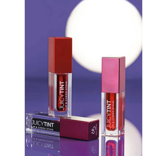 GOLDEN ROSE JUICY TINT LIP & CHEEK STAIN LIPPENSTIFT UND WANGENROUGE 2IN1 01 PEACH SORBE 5,2ML