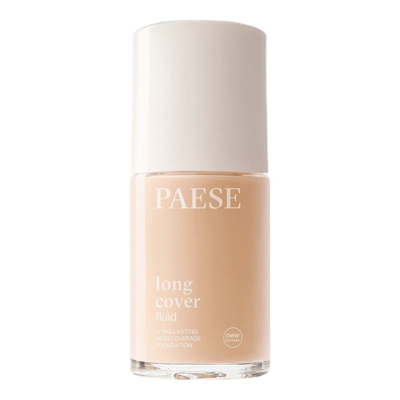 Kliknij na zdjęcie, aby je powiększyć Paese Long Cover Fluid – cremige, deckende Gesichtsgrundierung, neue Formel, 0 Nude, 30 ml