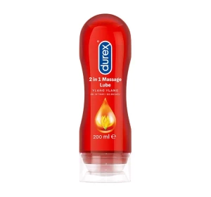 DUREX 2IN1 GLEITGEL ZUR MASSAGE YALNG YLANG 200ML