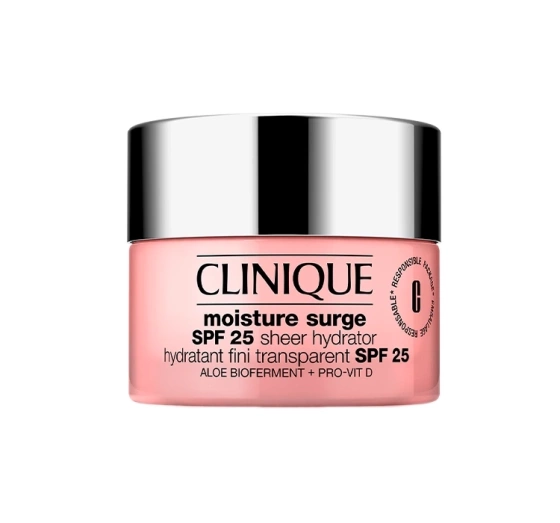 Clinique Moisture Surge SPF25 Sheer Hydrator Feuchtigkeitsspendende Gesichtscreme 30ml