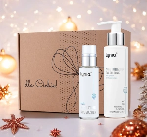 Lynia Gesichtspflegeset Feuchtigkeitsbooster + Feuchtigkeitsgel Tonic