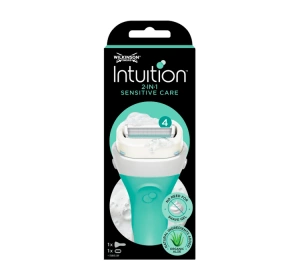 WILKINSON SWORD INTUITION SENSITIVE CARE DAMENRASIERER + ERSATZKLINGE 