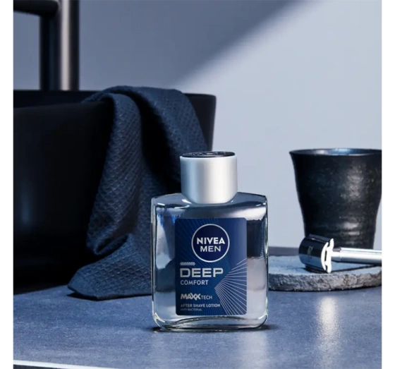 NIVEA MEN Deep Comfort antibakterielles Aftershave 100 ml
