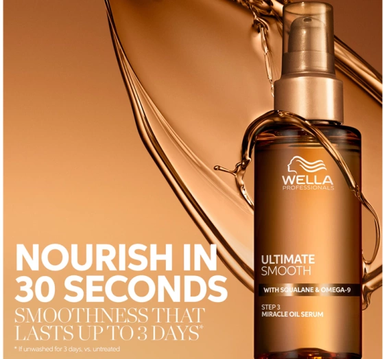 Wella Professionals Ultimate Smooth Miracle Oil Glättendes Haarserum 100ml