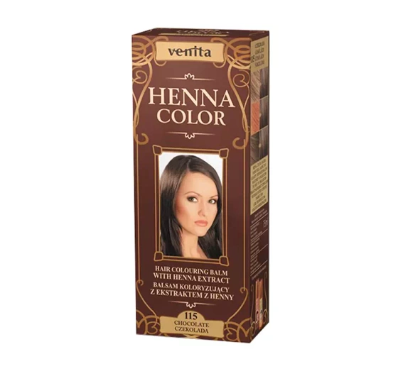Kliknij na zdjęcie, aby je powiększyć Venita Henna Color Farbpflege mit Henna-Extrakt 115 Schokolade 75 ml