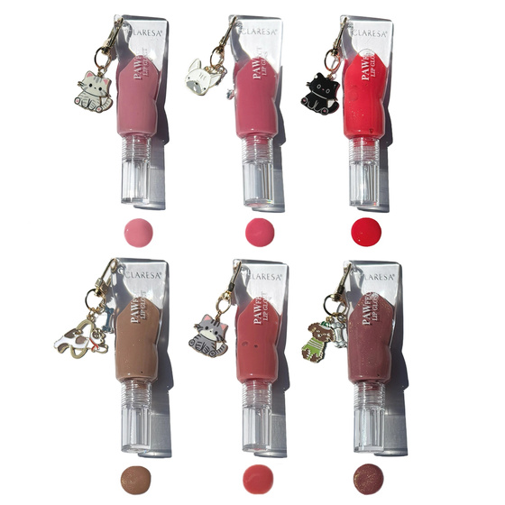 Claresa PAWfect Lip Gloss, Lipgloss 01 Velvet Whiskers, 4,7 g