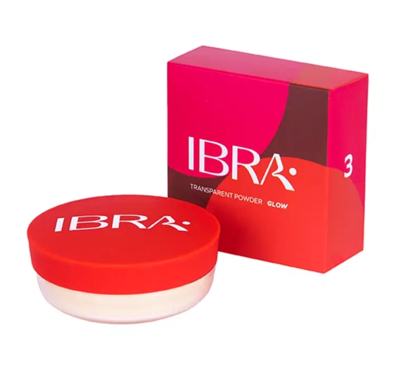 IBRA GLOW TRANSPARENT AUFLEUCHTENDES LOSES PUDER TRANSPARENT NR 3 12G