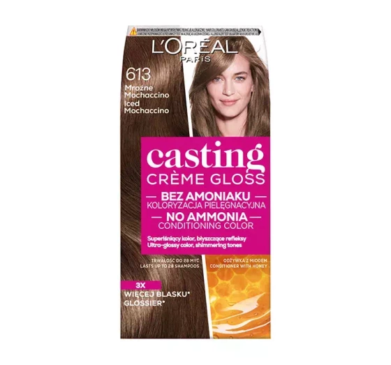 L'Oréal Paris Casting Creme Gloss Haarfarbe 613 „Iced Mochaccino“