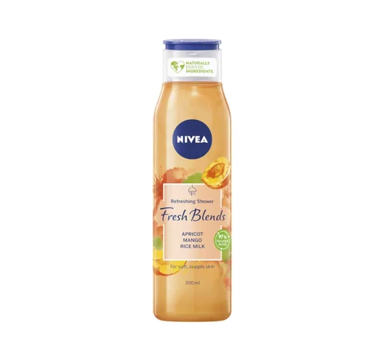 Kliknij na zdjęcie, aby je powiększyć NIVEA FRESH BLENDS ERFRISCHENDES DUSCHGEL APRIKOSE MANGO UND REISMILCH 300ML