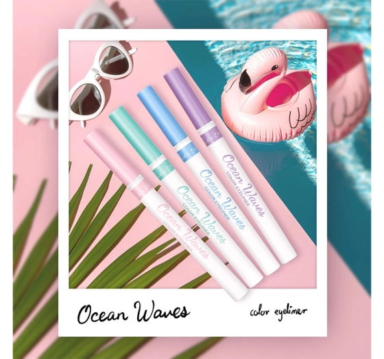 Kliknij na zdjęcie, aby je powiększyć LOVELY OCEAN WAVES BUNTER EYELINER FÜR AUGENLIDER 3 BLAU