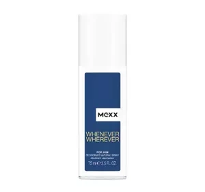 MEXX WHENEVER WHEREVER FOR HIM DEODORANT NATURAL SPRAY 75ML