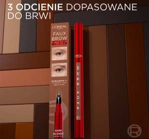 L'Oréal Paris Faux Brow Präziser Augenbrauenstift Dark Blonde 1ml