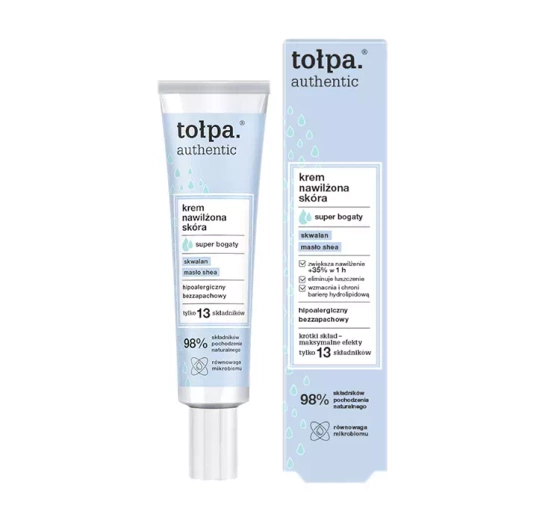 TOŁPA AUTHENTIC FEUCHTIGKEITSSPENDENDE GESICHTSCREME 40ML