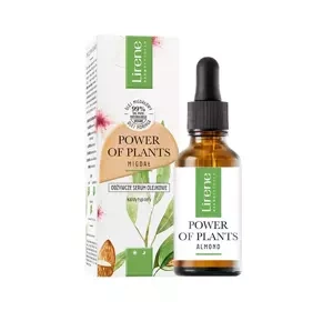 Lirene Power of Plants almond Nährendes Öl-Gesichtsserum 30ml
