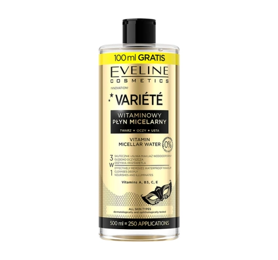 Eveline Variete Vitamin-Mizellenwasser 500ml