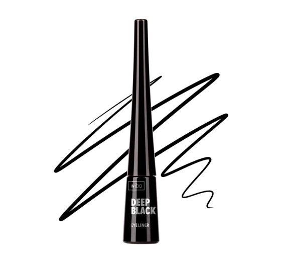 WIBO FLÜSSIGER EYELINER IM PINSEL TIEF SCHWARZ DEEP BLACK